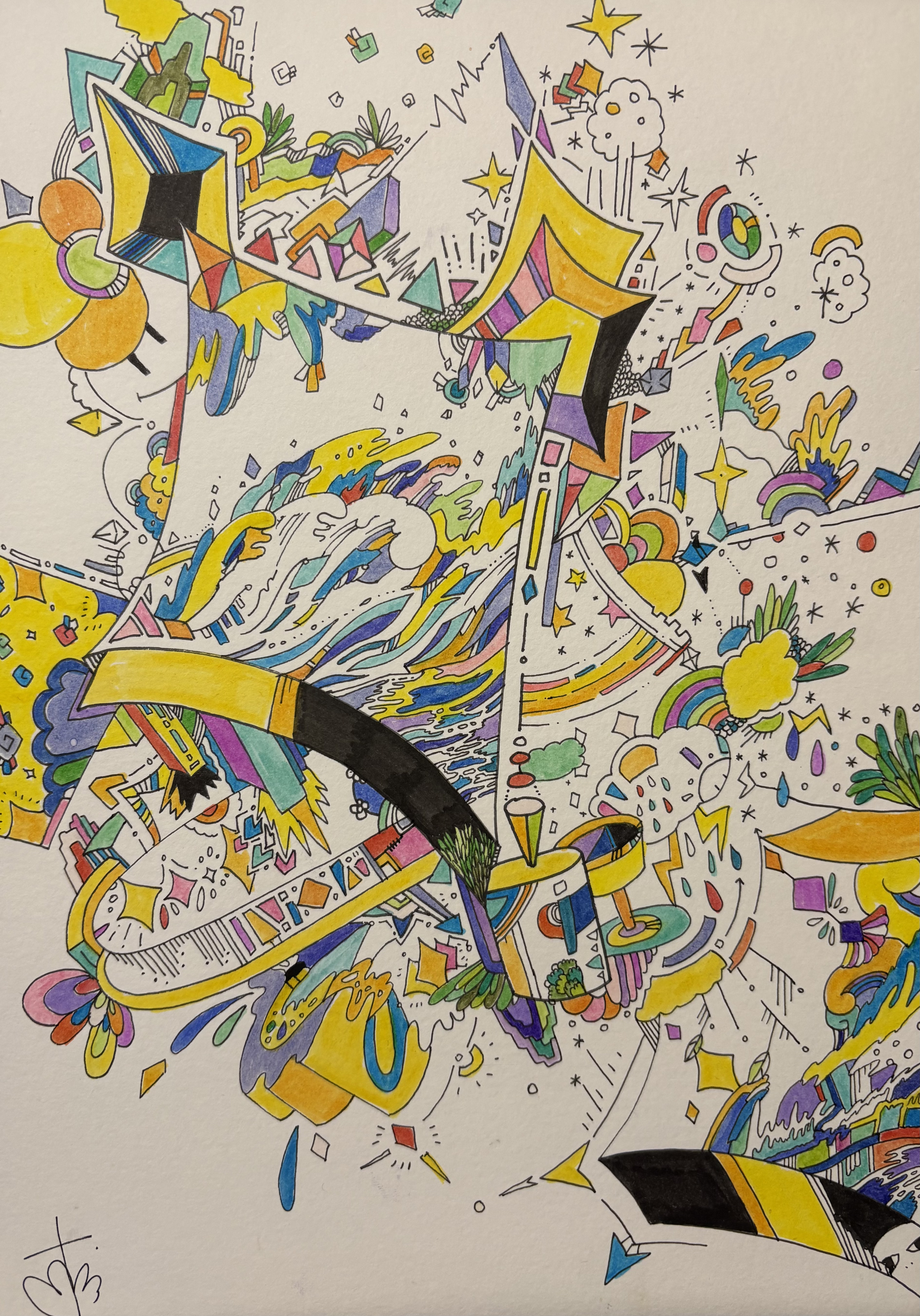 old photograph of Japanese man with back tattoo